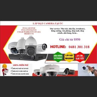 Nhận lắp đặt camera cho nhà, hãng, xưởng, shop, nhà hàng