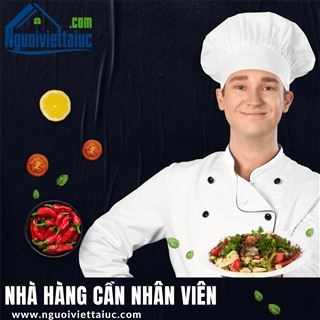 Tiệm takeaway ở City cần thợ phụ bếp lương hấp dẫn